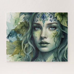 Quebra-cabeça Retrato de uma mulher
