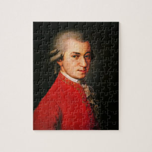Quebra-cabeça Retrato de Wolfgang Amadeus Mozart