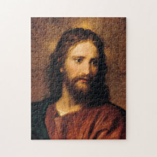 Quebra-cabeça Retrato do Cristo por Heinrich Hofmann