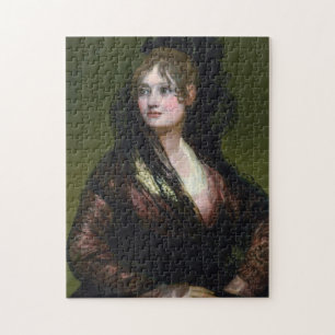 Quebra-cabeça Retrato do Dona Isabel de Cabos Porsel de Goya