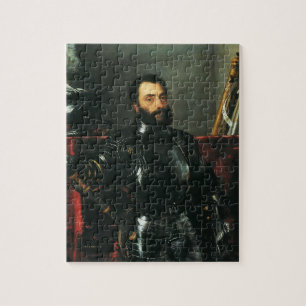Quebra-cabeça Retrato do Duque de Urbino por Ticiano