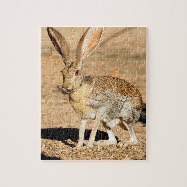Quebra-cabeça Retrato do lebre-pronghorn, Arizona (Vertical)