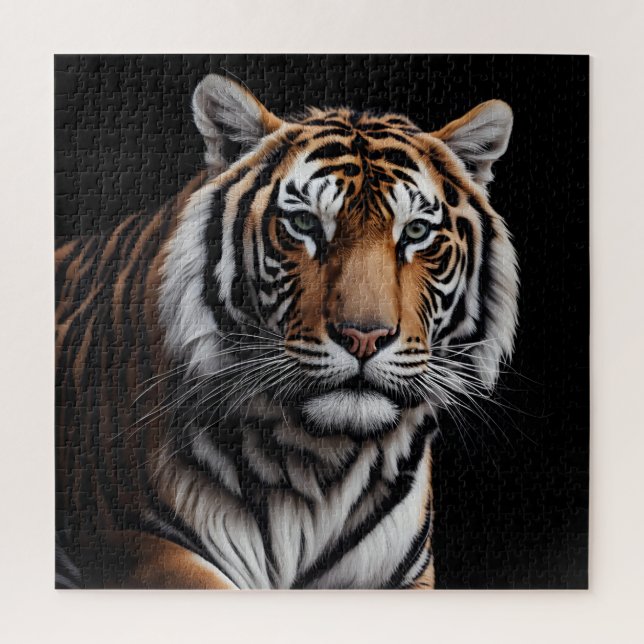 Quebra-cabeça Retrato do tigre (Vertical)