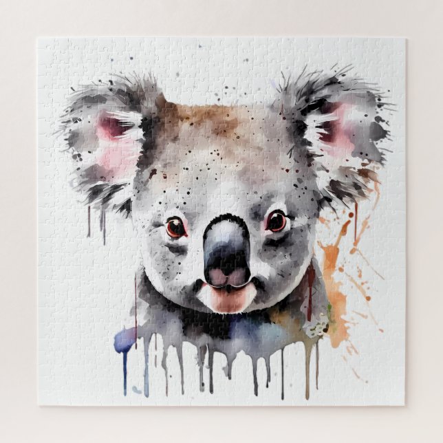 Quebra-cabeça Retrato do Urso Koala (Vertical)