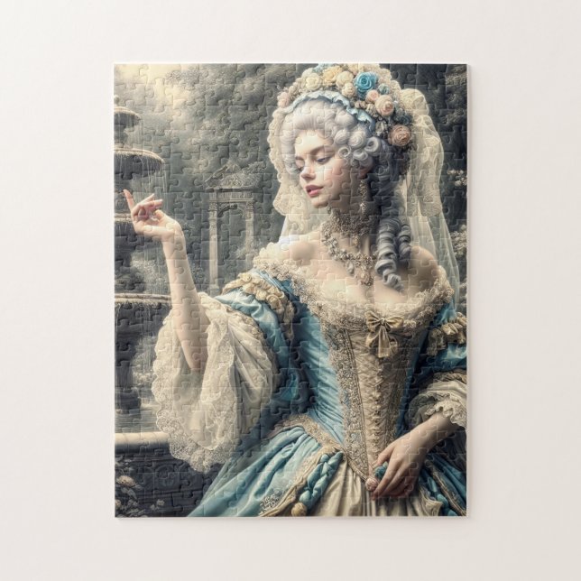 Quebra-cabeça Retrato Histórico de Senhora Puzzle de 252 Peças (Vertical)