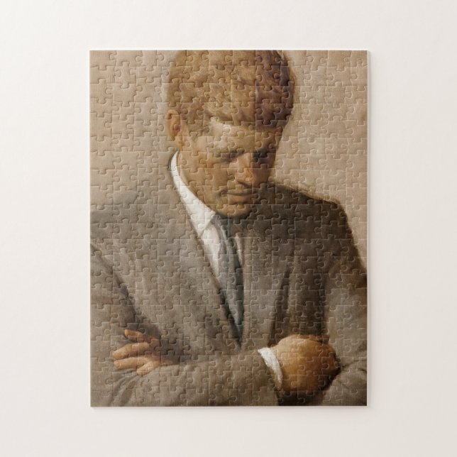 Quebra-cabeça Retrato Oficial John F Kennedy (Vertical)