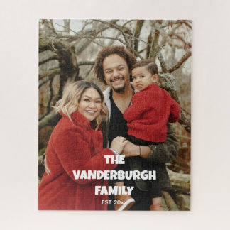 Quebra-cabeça Retrato personalizado da família de jogos 520pc