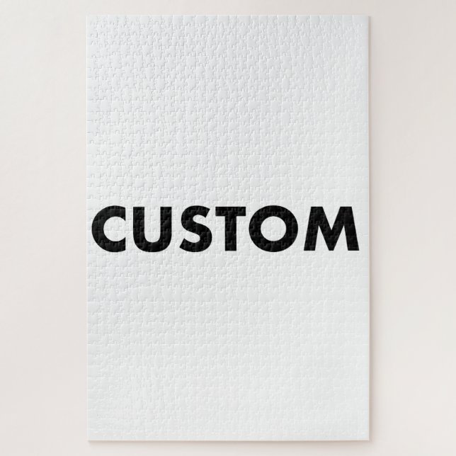 Quebra-cabeça Retrato personalizado de 1014 peça de 30" x 20" (Vertical)