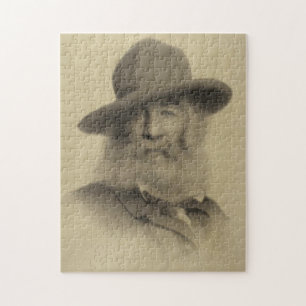 Quebra-cabeça Retrato Walt Whitman