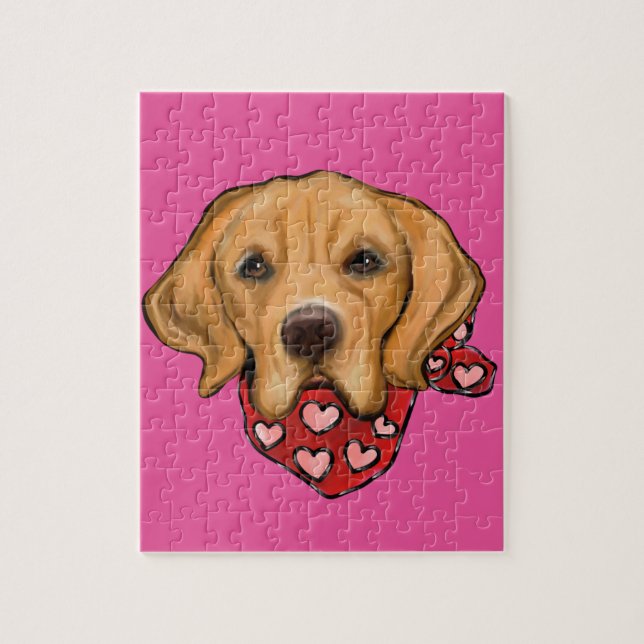 Quebra-cabeça Retriever de ouro (Vertical)