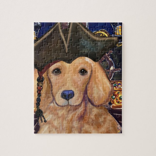Quebra-cabeça Retriever Dourado (Vertical)