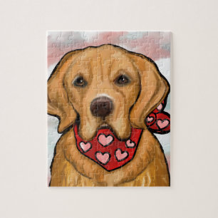 Quebra-cabeça Retriever Dourado