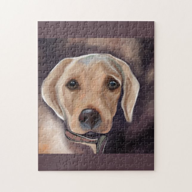 Quebra-cabeça Retriever Labrador  (Vertical)