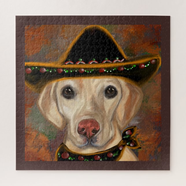 Quebra-cabeça Retriever Labrador    (Vertical)