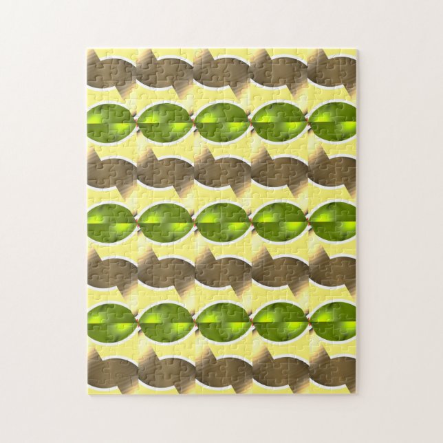 Quebra-cabeça retro de papel de parede (Vertical)