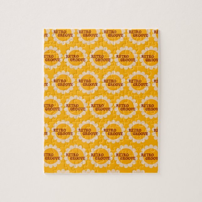 Quebra-cabeça Retro Groove Jigsaw Puzzle (Vertical)