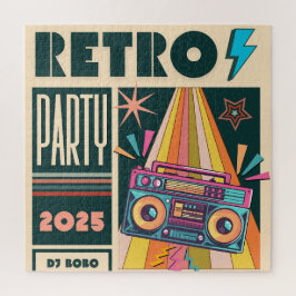 QUEBRA-CABEÇA RETRO PARTY