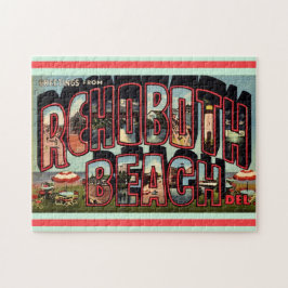 Quebra-cabeça Retro Rehoboth Beach 11x14