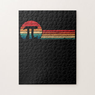 Quebra-cabeça Retro Vintage Pi Day 3.14 Engraçado Presente no Ne