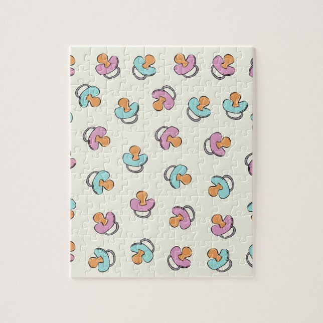 Quebra-cabeça Revelação de Gênero do Pacificador de Chá de frald (Vertical)