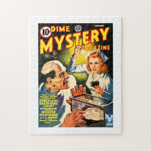 Quebra-cabeça Revista Dime Mystery (Set, 1942)