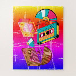 Quebra-cabeça Rewind Reality Quebra-cabeça: Remix Assembly 80s