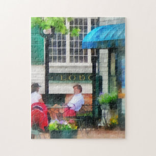 Quebra-cabeça Rhode Island - Cafe Newport RI