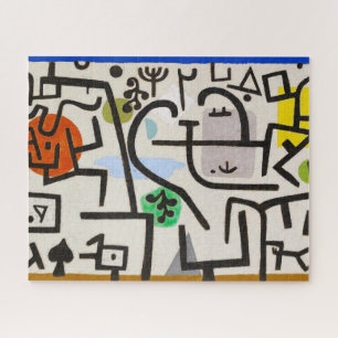 Quebra-cabeça Rich Harbor por Paul Klee