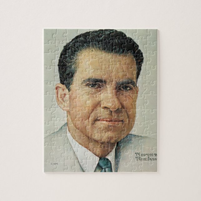 Quebra-cabeça Richard Milhouse Nixon (Vertical)