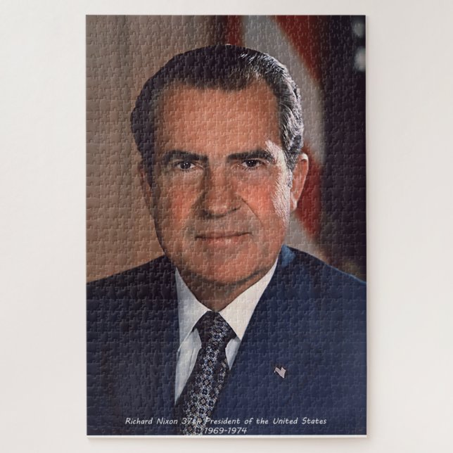 Quebra-cabeça Richard Nixon 37º Presidente dos Estados Unidos (Vertical)