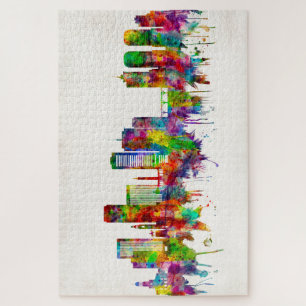 Quebra-cabeça Richmond Virginia Skyline