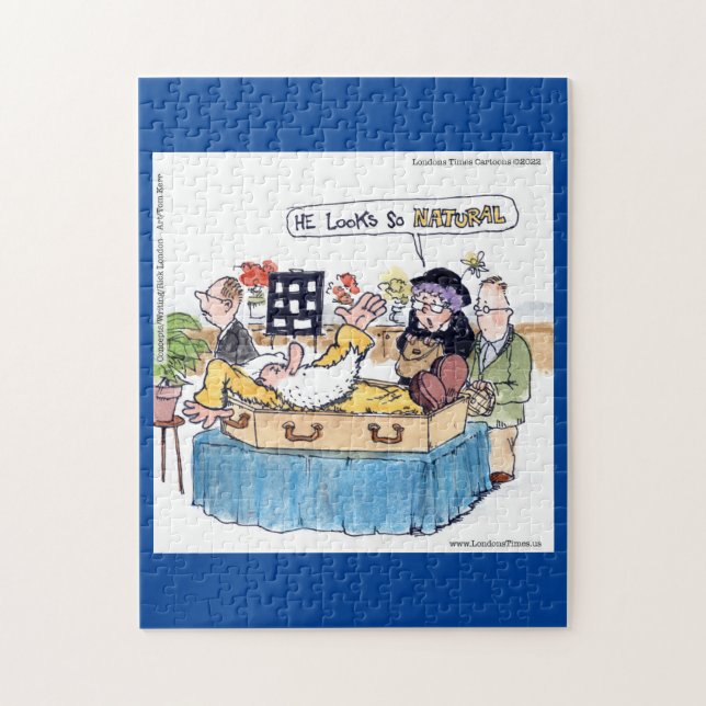 Quebra-cabeça Rick Londres Tão Funeral Natural Funerária Antiga  (Vertical)