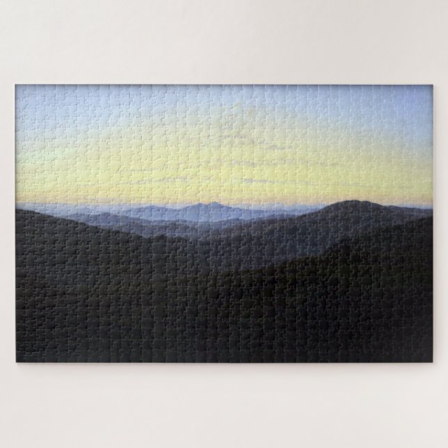 Quebra-cabeça Riesengebirge - Caspar David Friedrich (Horizontal)