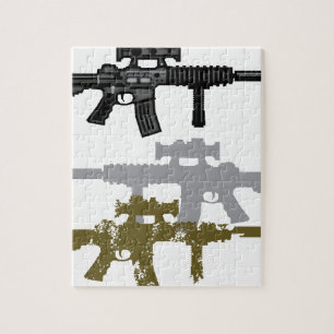 Quebra-cabeça Rifle moderno