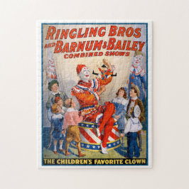 Quebra-cabeça Ringling Bros e Barnum & Bailey Circus Poster