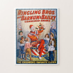 Quebra-cabeça Ringling Bros e Barnum & Bailey Circus Poster