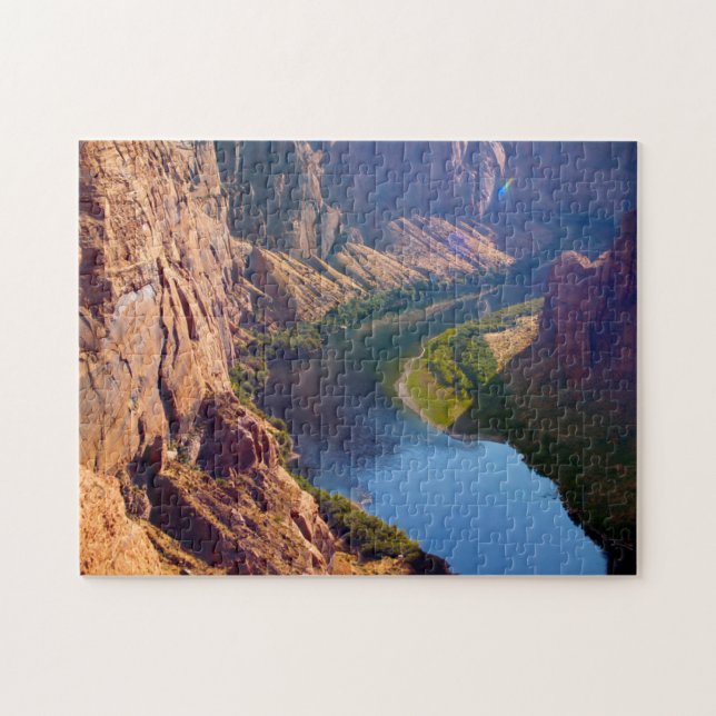 Quebra-cabeça Rio Colorado do Arizona. (Horizontal)