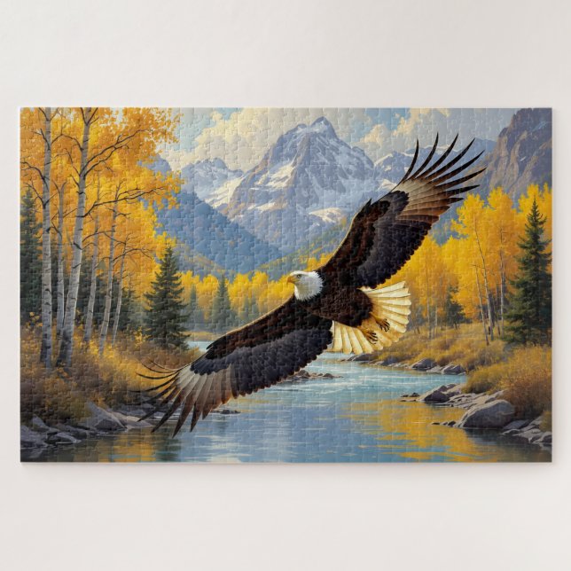 Quebra-cabeça Rio Eagle (Horizontal)