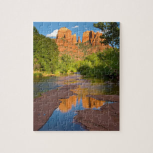 Quebra-cabeça Rio em Red Rock Crossing, Arizona