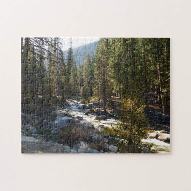 Quebra-cabeça Rio Kaweah no Parque Nacional de Sequoia (Horizontal)
