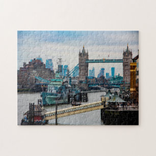 Quebra-cabeça Rio Tâmisa Londres.