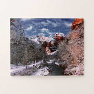 Quebra-cabeça Rio Virgem Utah