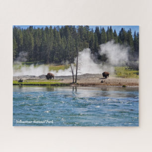 Quebra-cabeça Rio Yellowstone