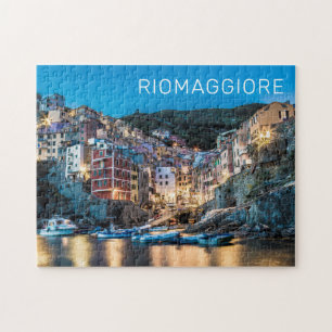 Quebra-cabeça Riomaggiore Cinque Terre La Spezia Itália Panorama