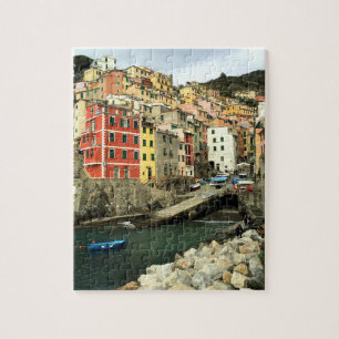 Quebra-cabeça Riomaggiore, Itália - Cinque Terre - 8x10 polegad