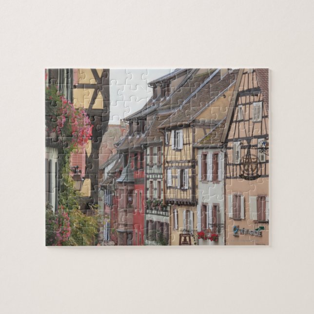 Quebra-cabeça Riquewihr, Alsace, França (Horizontal)