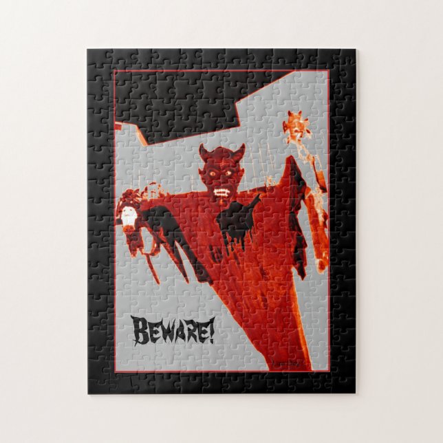 Quebra-cabeça 'Rising Devil' Jigsaw Puzzle (Vertical)