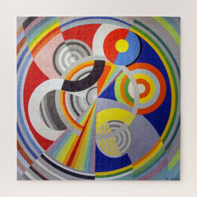 Quebra-cabeça Ritmo n.o 1 | Robert Delaunay | (Vertical)