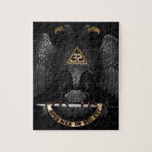 Quebra-cabeça Rito escocês pedreiro Eagle de 32 graus