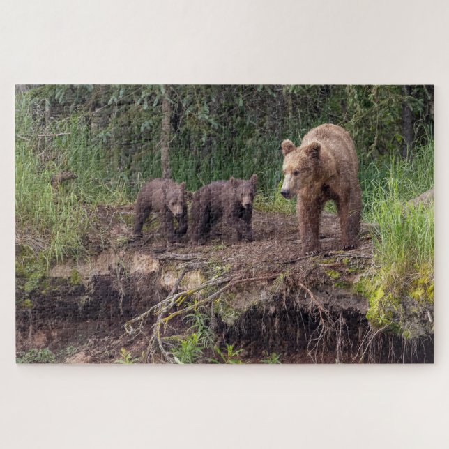 Quebra-cabeça Riverbank Trio Puzzle (Horizontal)